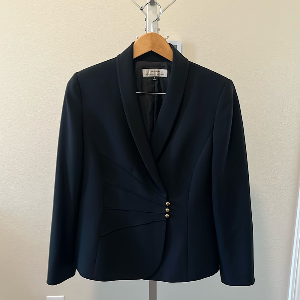 Black skirt suit